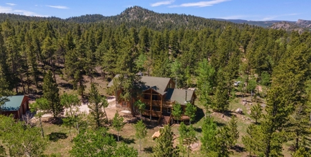 Beautiful Views From This Mountain Log Home - image 29
