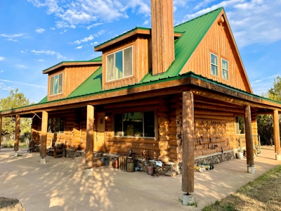 Colorado Custom Log Home with Shop on 40 acres For Sale - image 3