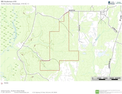 418 Acres Hunting Timberland for Sale Amite County MS - image 11
