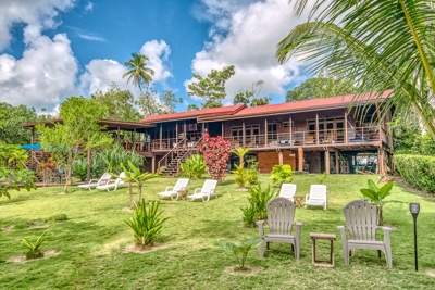 Titled Beachfront Bed & Breakfast and Restaurant