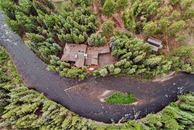 Colorado waterfront mountain luxury home