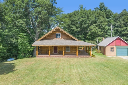 Custom Log Home For Sale Minutes From Grant, MI! - image 2