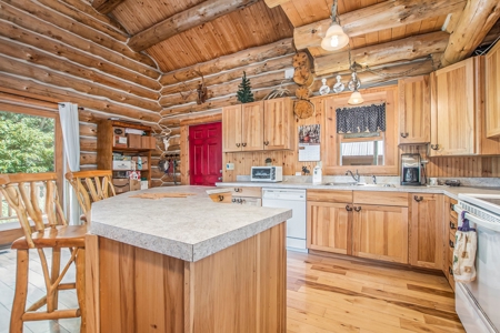 Custom Log Home For Sale Minutes From Grant, MI! - image 12