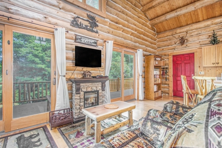 Custom Log Home For Sale Minutes From Grant, MI! - image 14