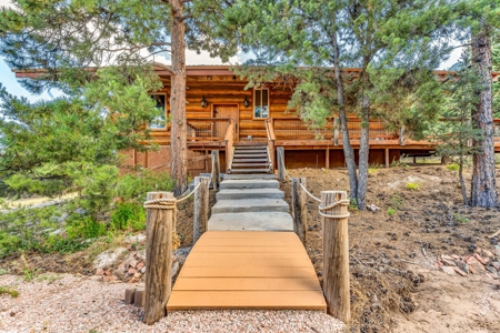 Large Custom Log Home for Sale in Cotopaxi, Colorado - image 6