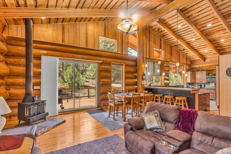 Large Custom Log Home for Sale in Cotopaxi, Colorado - image 15