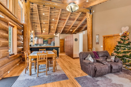 Large Custom Log Home for Sale in Cotopaxi, Colorado - image 14