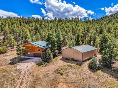 Large Custom Log Home for Sale in Cotopaxi, Colorado - image 38