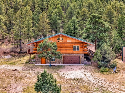 Large Custom Log Home for Sale in Cotopaxi, Colorado - image 37