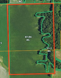 60 Acres, Clark Co. IL For Sale at Auction - image 1