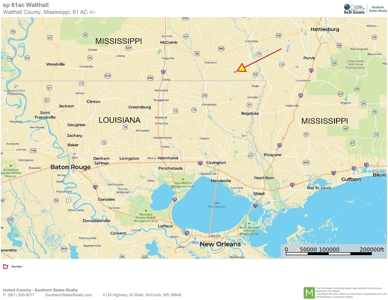 61 Acres Pature & Timber Land for Sale with Cabin South MS - image 47