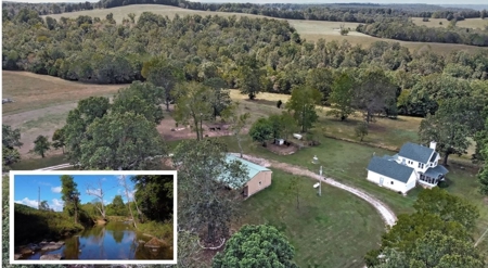 Large Ranch & Farm with Live Water &  Home for Sale in S MO. - image 1