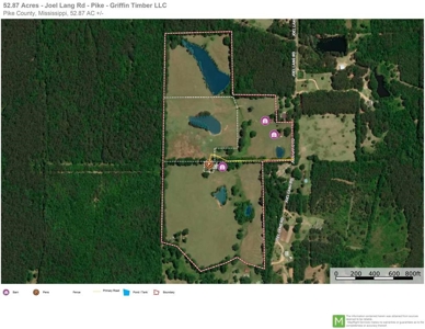53 Acres Pastureland with Ponds for Sale SW MS - image 48