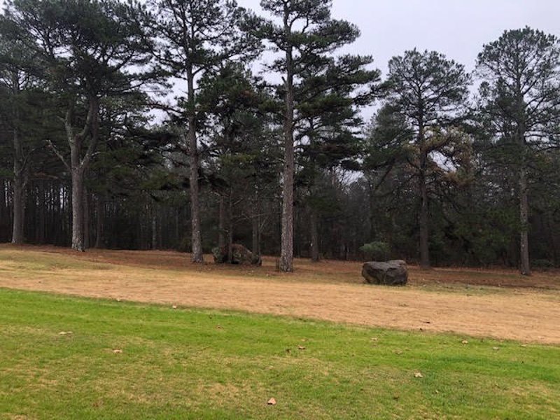 Golf course lot