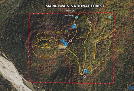 Premier Hunting Acreage Bordering Mark Twain National Forest - image 1