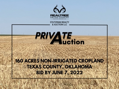 Texas County, Ok ~ 160 Acres ~ Private Auction - image 1