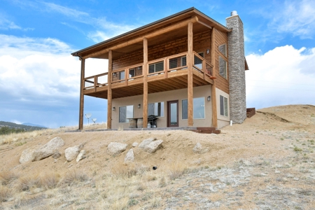 Colorado Log Sided Mountain Home with Live Stream - image 20