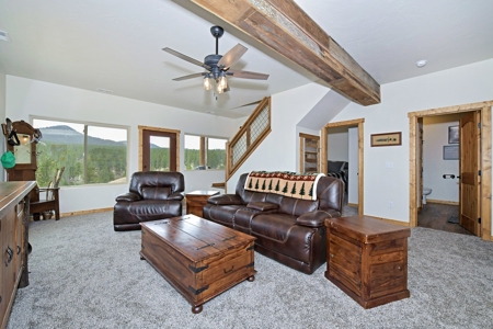 Colorado Log Sided Mountain Home with Live Stream - image 17