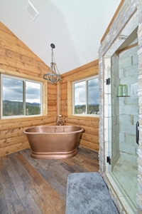 Colorado Log Sided Mountain Home with Live Stream - image 3