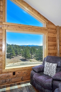 Colorado Log Sided Mountain Home with Live Stream - image 25