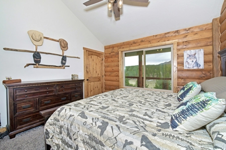 Colorado Log Sided Mountain Home with Live Stream - image 11