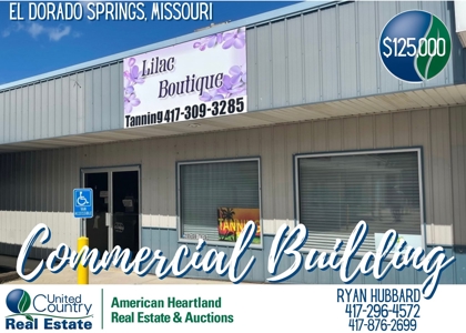 Commercial Building For Sale in El Dorado Springs, Missouri - image 1