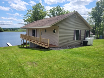 Waterfront Home on Eaton Brook Reservoir For Sale in Eaton - image 1