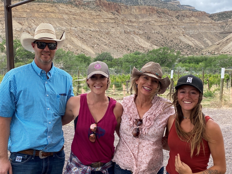 riders after Palisade CO horseback ride