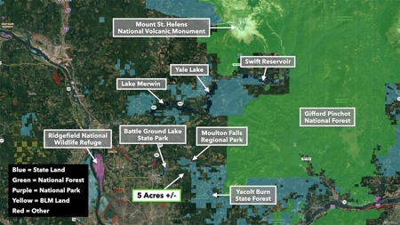 Secluded land with 5 Acres for Sale in Battle Ground, WA - image 10