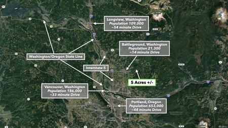 Secluded land with 5 Acres for Sale in Battle Ground, WA - image 9