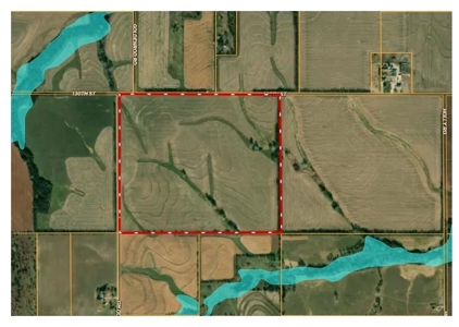 Live Land Auction - 132 Acres Ag Land, Marion County, Kansas - image 1