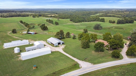Mo Ranch With Row Crop Acreage, Live Water, Home - image 32