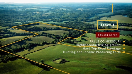 Land for sale, Ralls County, MO  Auction-2 Tracts - image 1