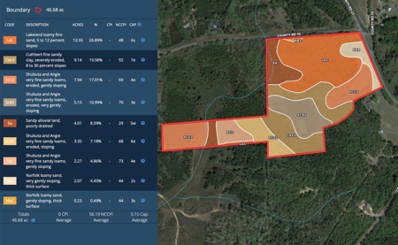 47ac Land for Sale - Ariton / Skipperville Alabama - Dale Co - image 15