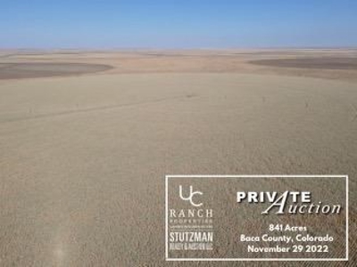 Baca County, Colorado ~ 841 Acres ~ Private Auction - image 1