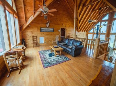 Log Home w Unrestricted Acreage for Sale Hancock County TN - image 43