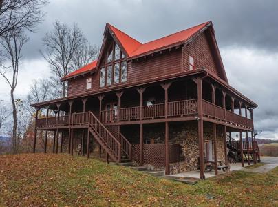 Log Home w Unrestricted Acreage for Sale Hancock County TN - image 3