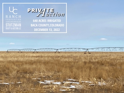 Private Auction ~ 640 Acre Irrigated Farm ~ Baca County, Co - image 9