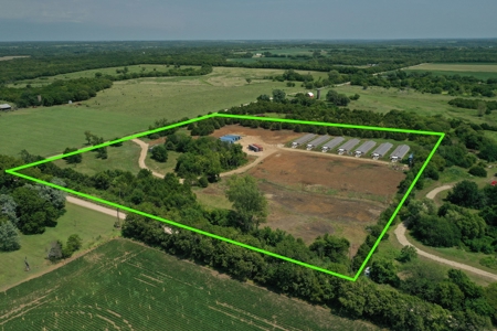 Online Only Auction Greenhouses on 10 +/- Acres Overbrook KS - image 1