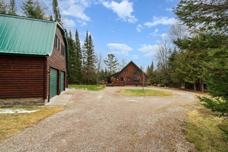 Log Home for sale Black River in Onaway MI - image 7