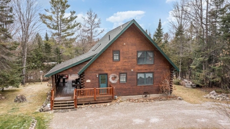 Log Home for sale Black River in Onaway MI - image 4