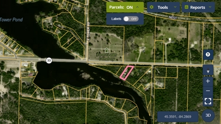 Log Home for sale Black River in Onaway MI - image 41