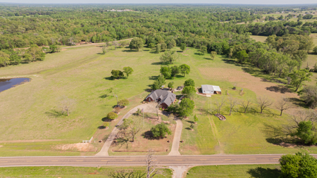 36+ Acres Country Home 39X40 Shop Yantis, Texas Wood County - image 1