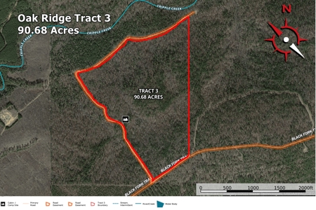 90.68 Acres Hunting/Recreational Land In Nashoba Oklahoma - image 6
