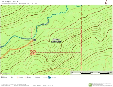 79.15 Acres Prime Hunting/Recreational Land Nashoba Oklahoma - image 30