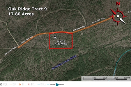 17.8 Acres Mountain Land For Sale Nashoba Okla - image 3