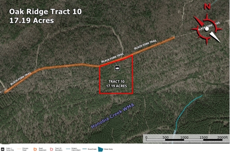 17.19 Acres Mountain/Recreational Land For Sale Nashoba Ok - image 5