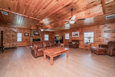 For Sale Horse Ranch and Log Home in Gilmer, Texas - image 13
