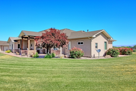 Custom Western Country Home on Acreage with Shop Buildings - image 2
