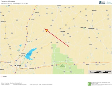 72 Acres Land for Sale Camden, MS - image 23
